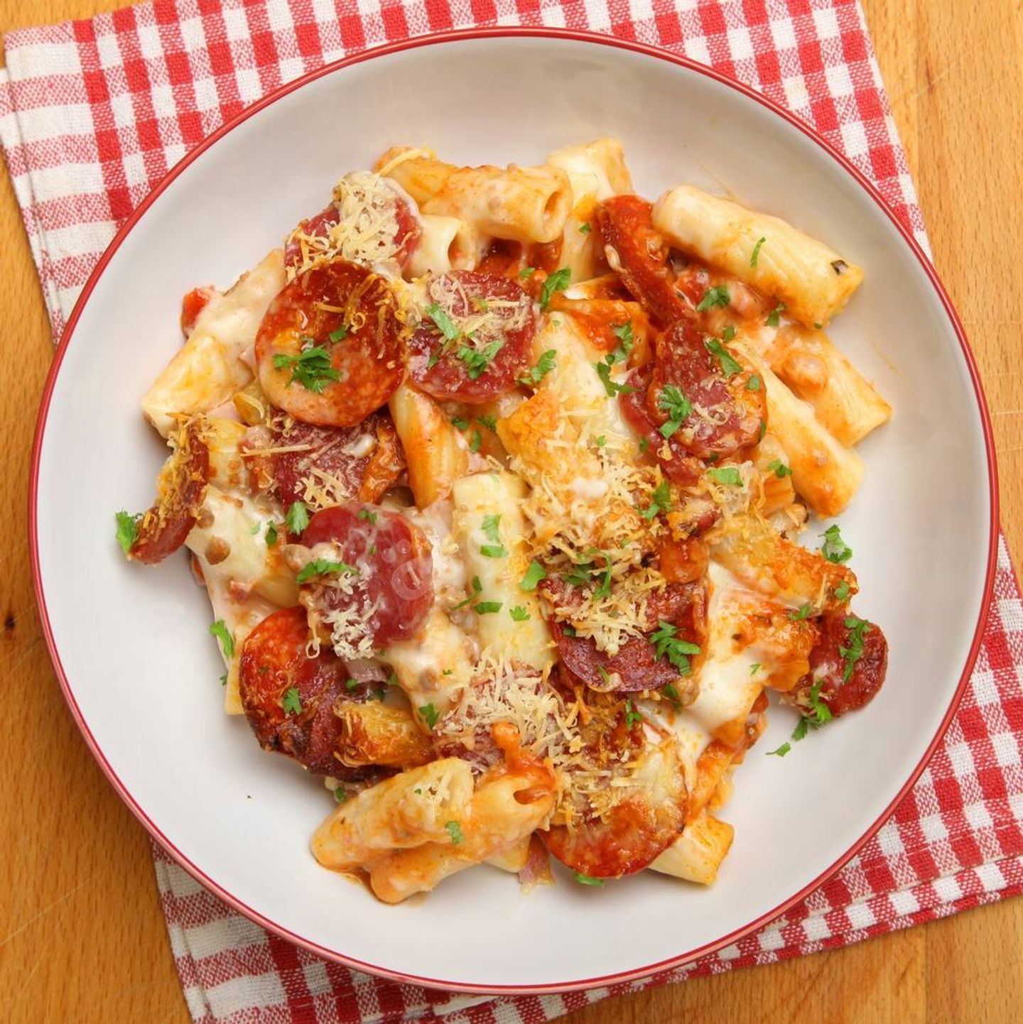 Pepperoni Pasta