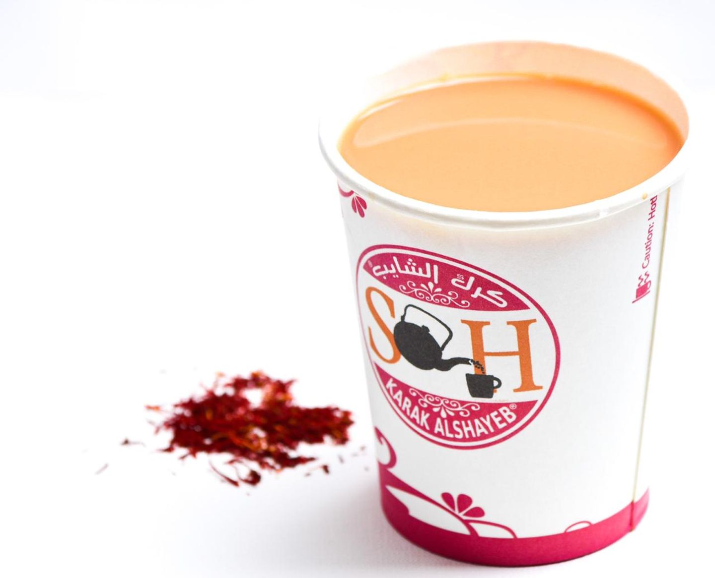 كرك بالزعفران - وسط