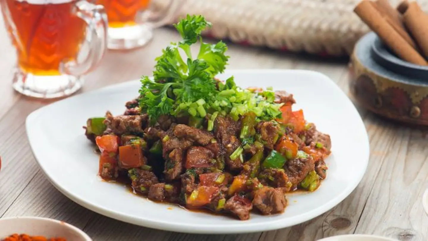 مقلقل لحم حجر