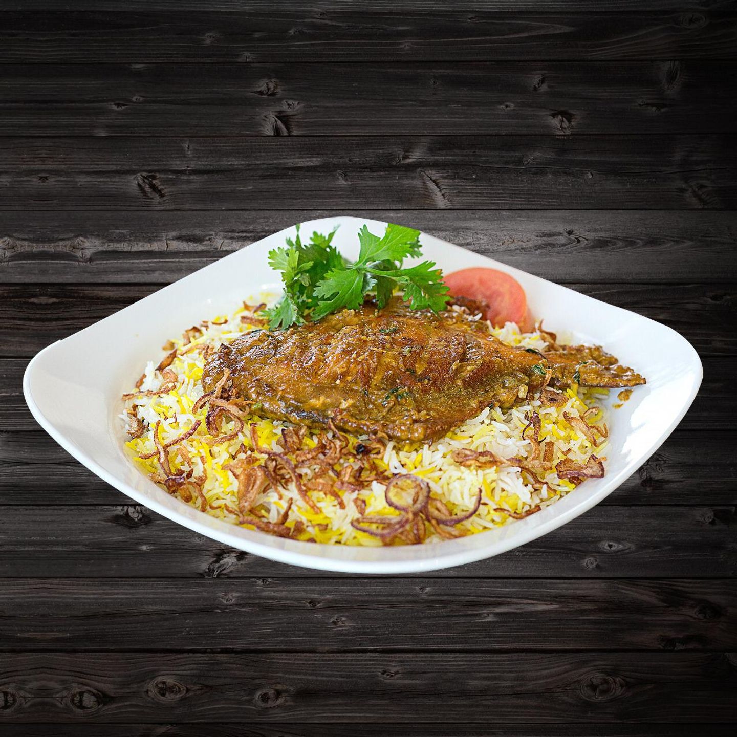 سمك زبيدي برياني