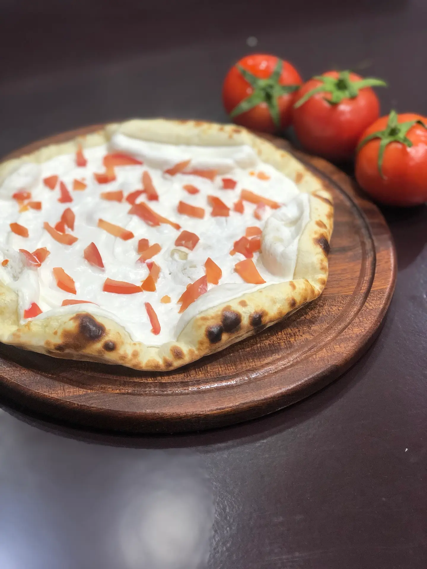 Labnah With Tomatoes