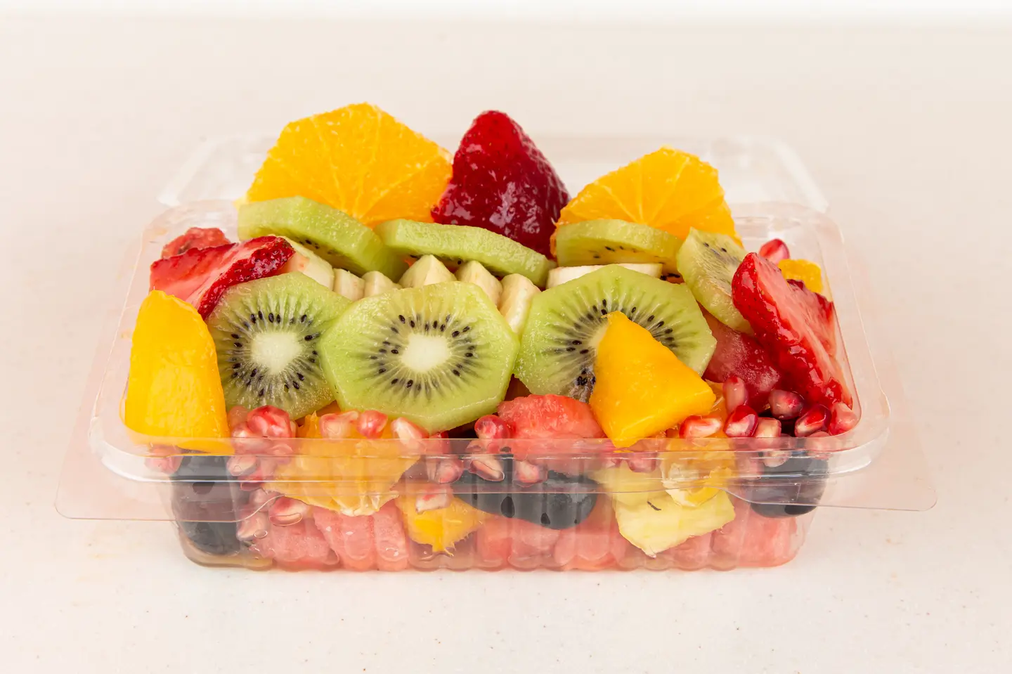 Fruit Salad With Ice Cream
