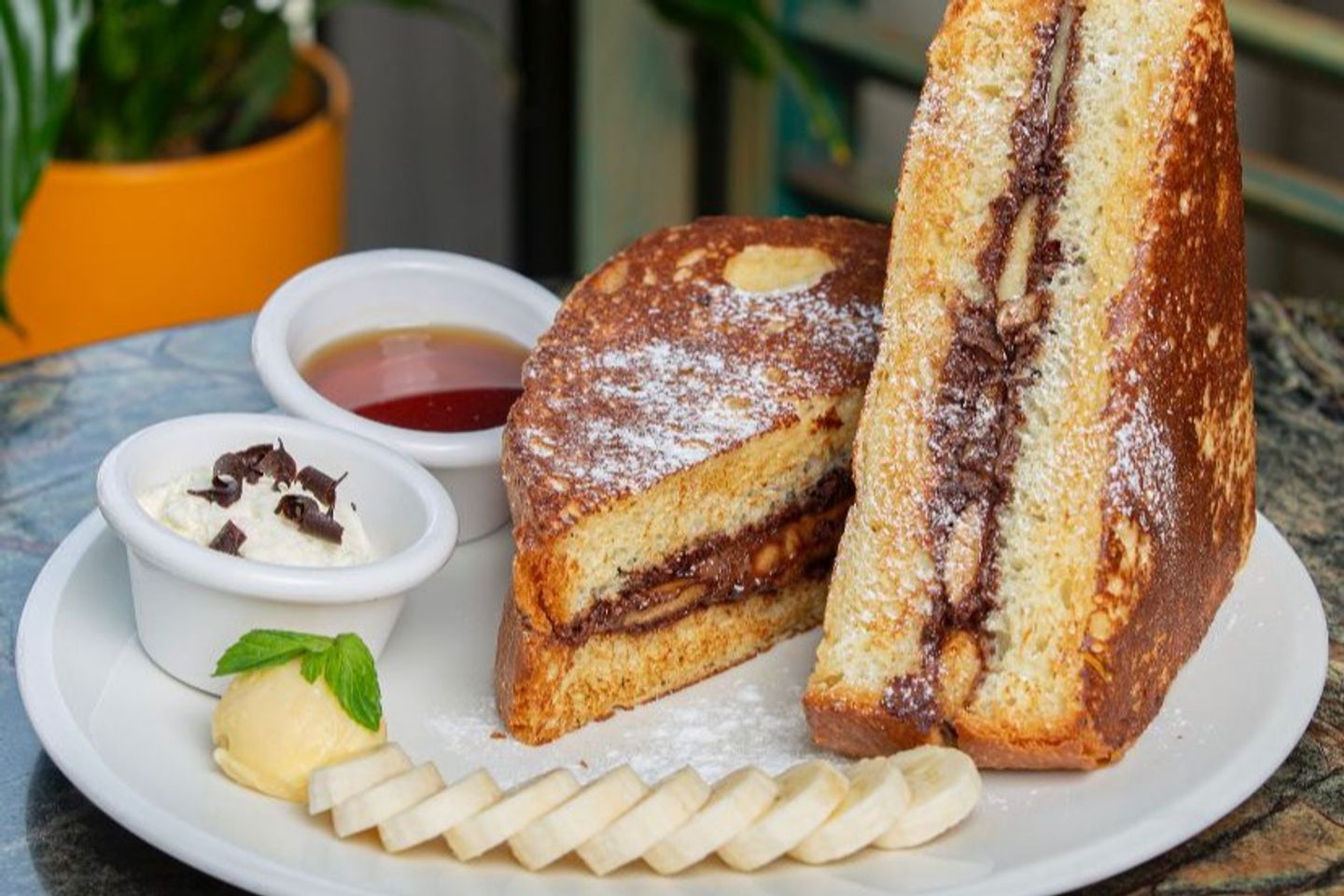 Stuffed French Toast - Banana