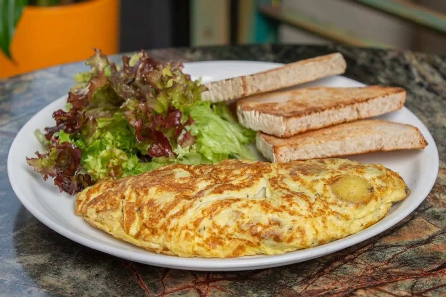 Sausage And Potato Omelet