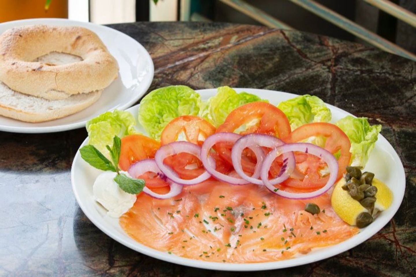 Smoked Salmon Plate