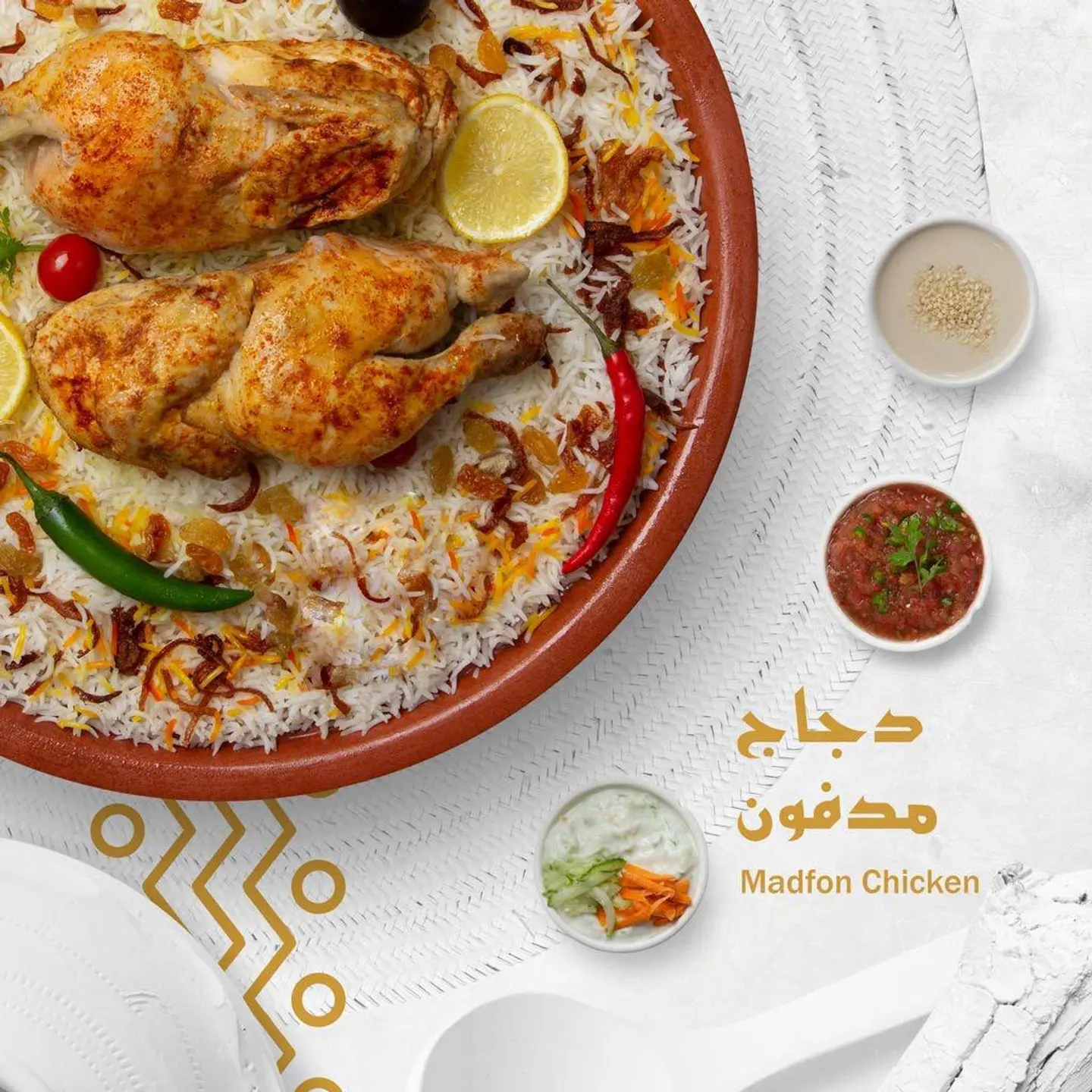 Madfoon Chicken - Whole Chicken