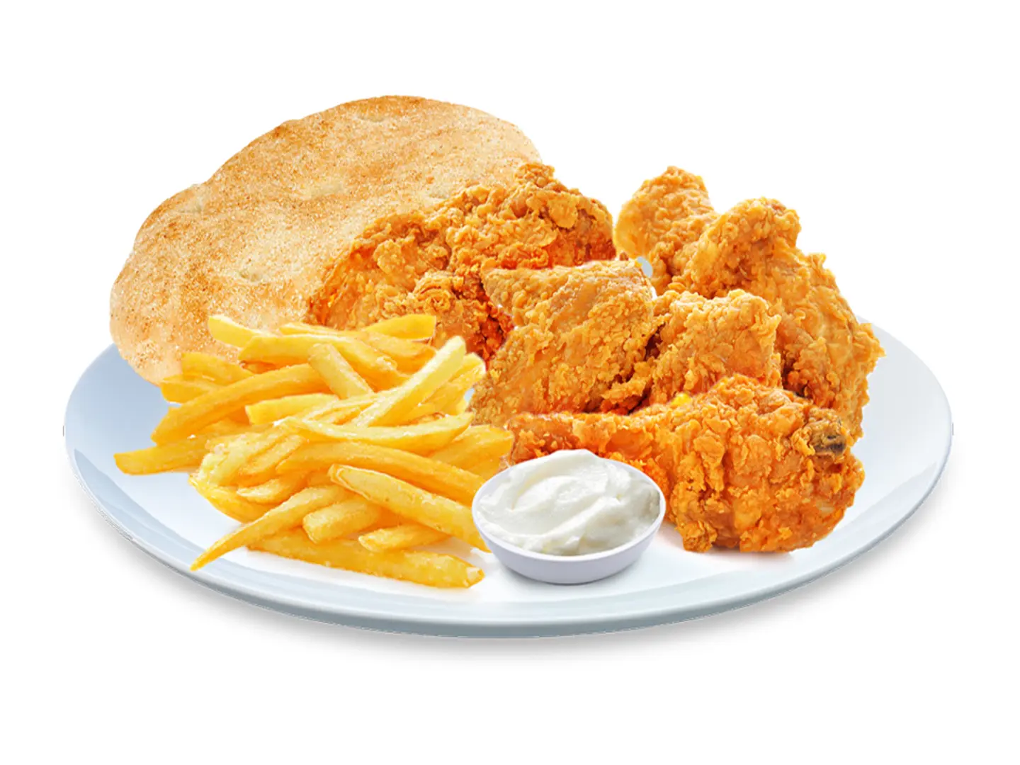 Broasted Chicken 4pcs
