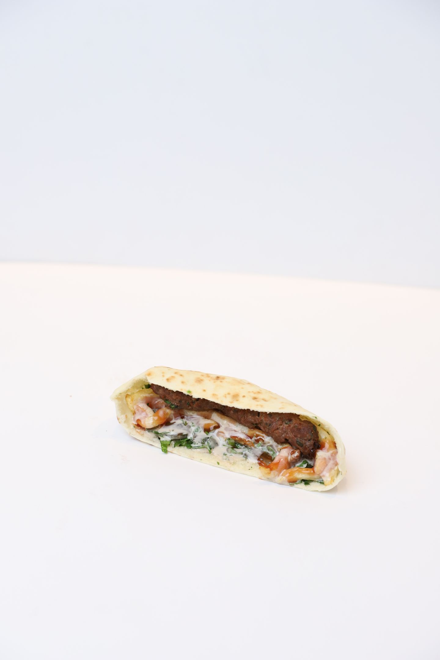 Shaker Beh Beef Kebab Sandwich