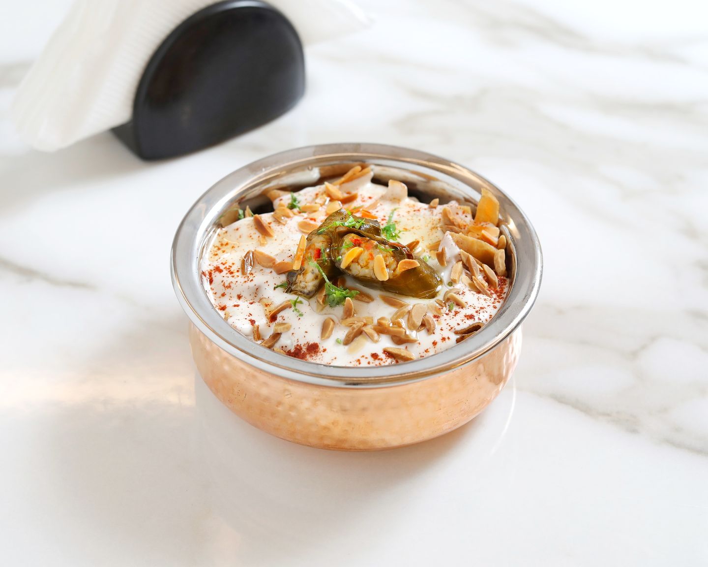 Grape Leaves Fatteh
