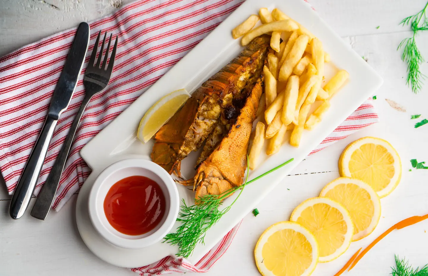 Grilled Lobster