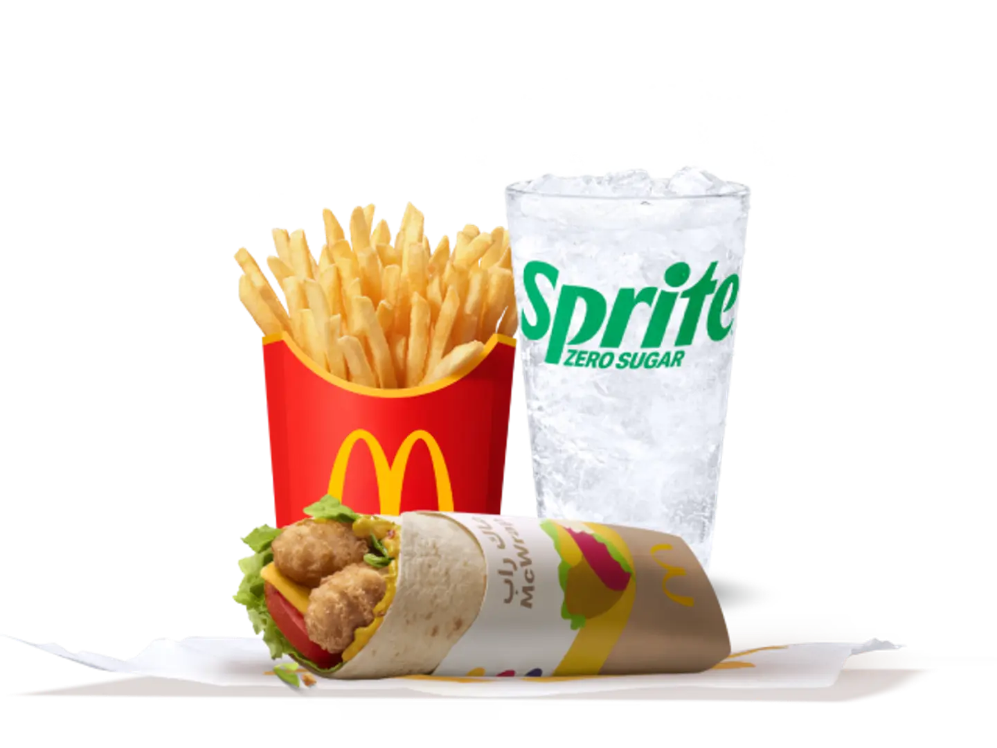 Mc Wrap Peri Peri Medium Meal