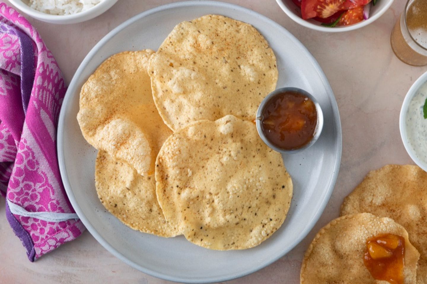 Papadam Bread