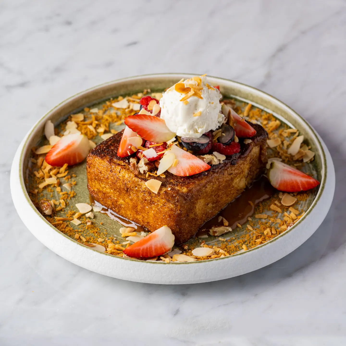 French Toast Fruits