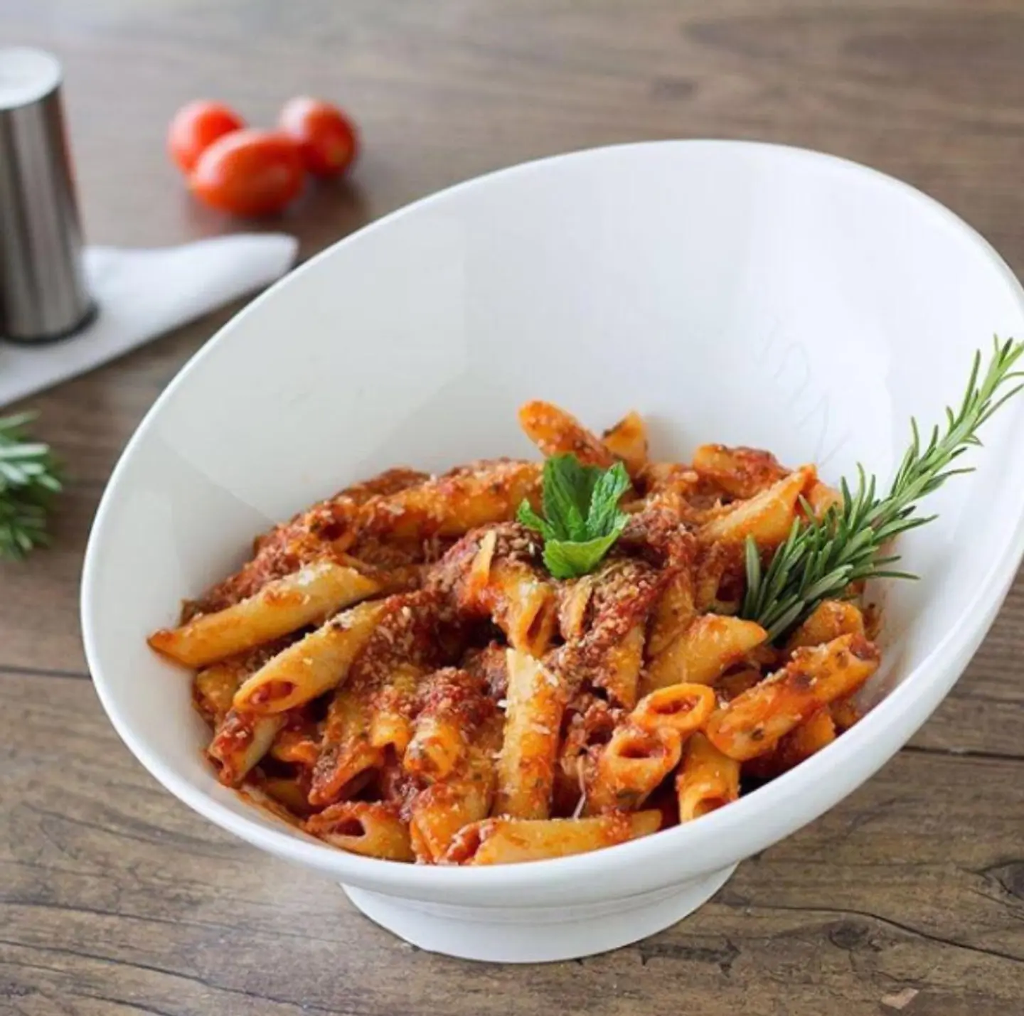 Penne Con Pollo Alla Griglia