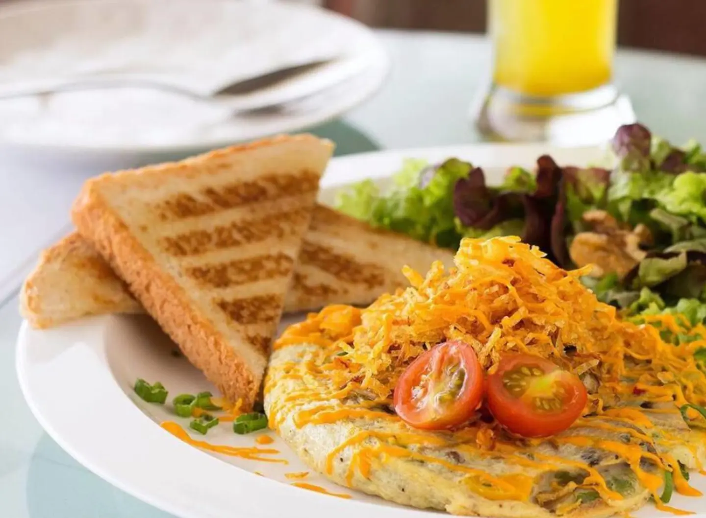 Omelette Aux Champignons