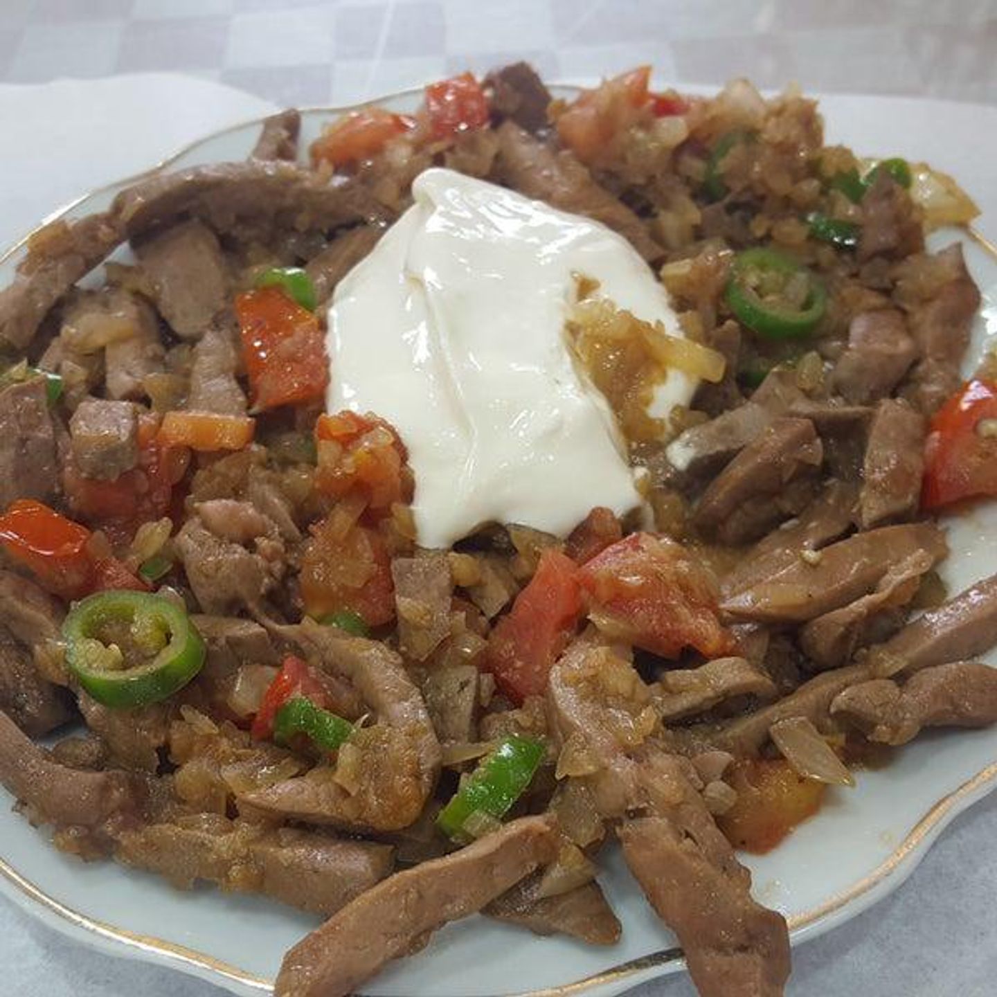 Liver With Cheese