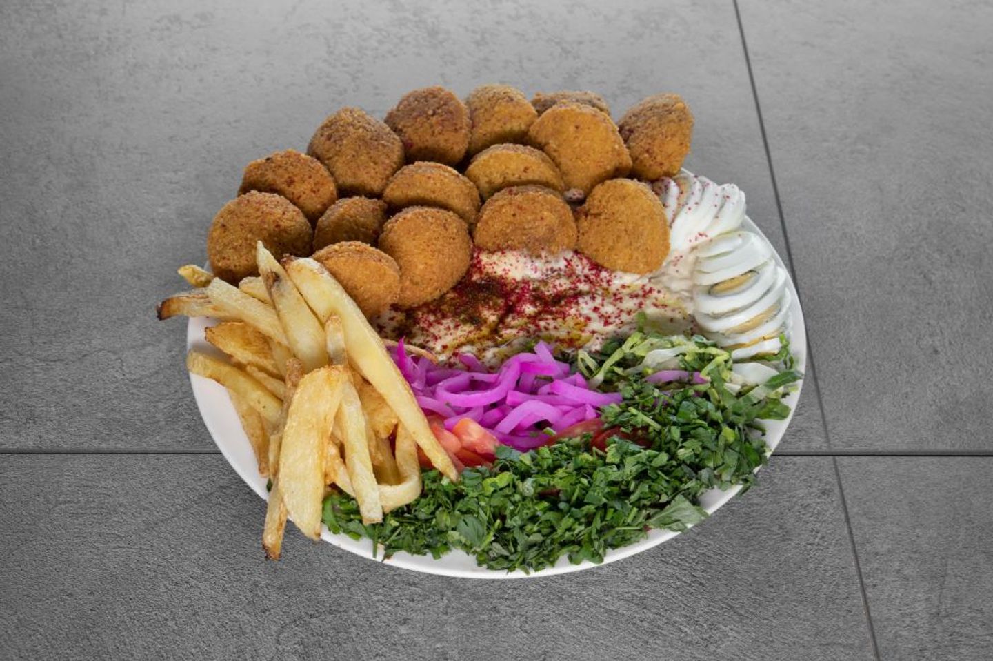 صحن فلافل  - صغير