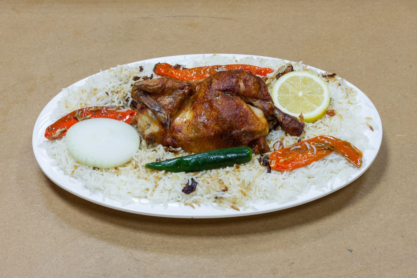 دجاج شواية - نص حبه