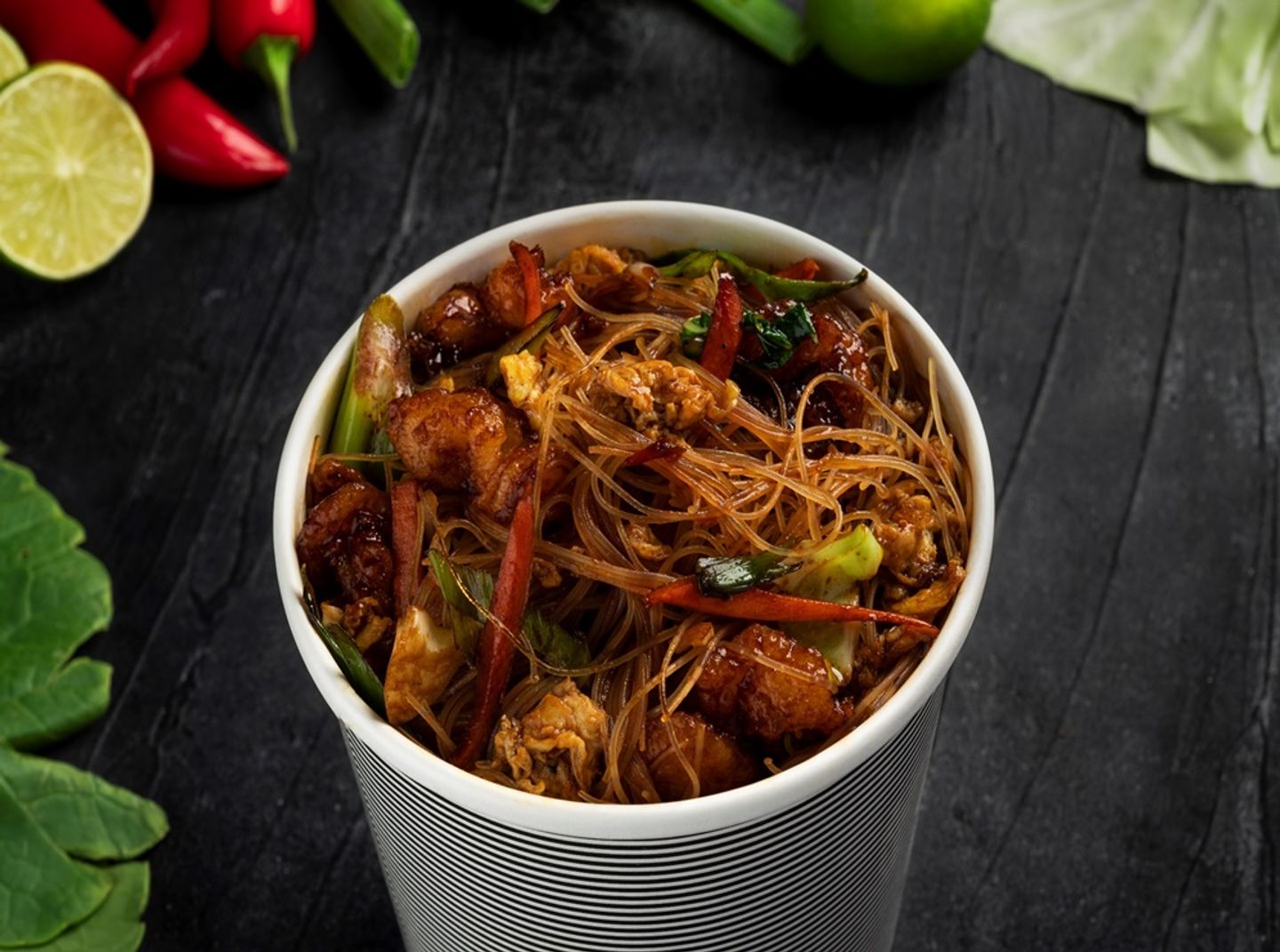 Singaporean Noodles    - Singaporean Noodles Chicken