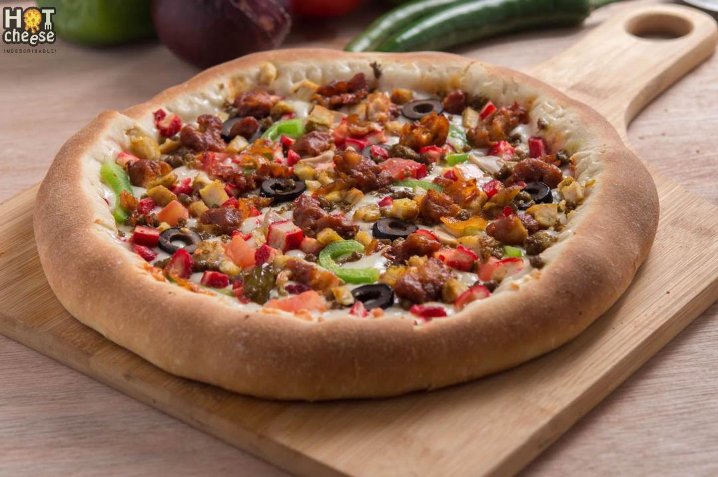 Hot Cheese Pizza - Medium