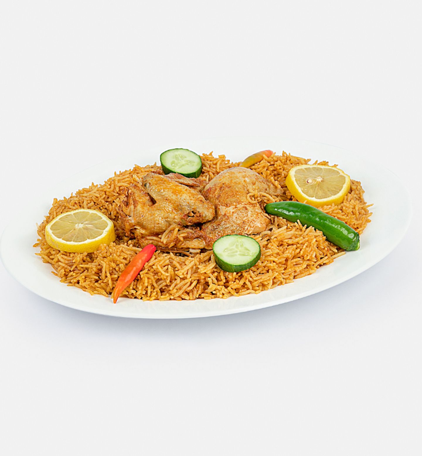 مضغوط  حراق - نص حبة دجاج