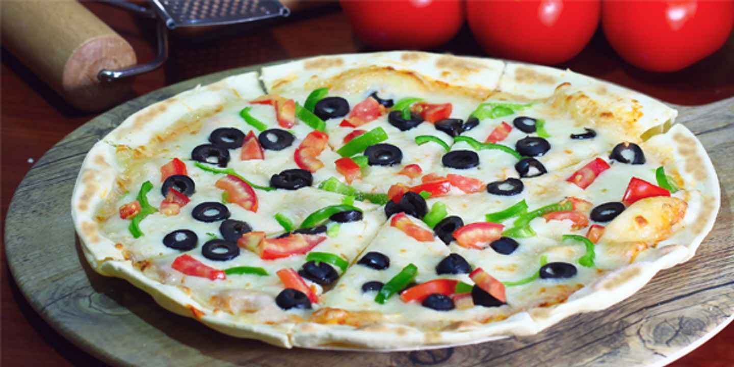 بيتزا خضار - صغير