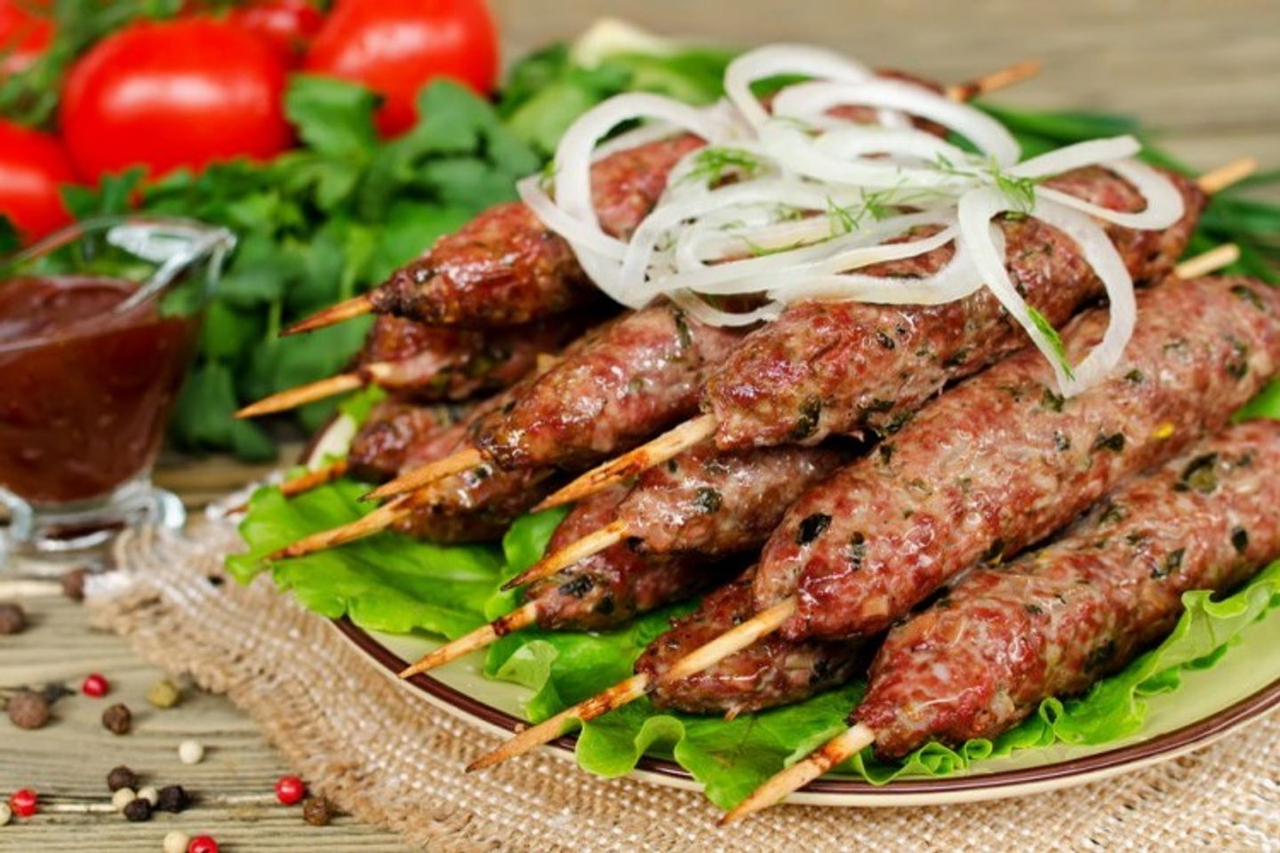 Meat Kebab Plate  - Small