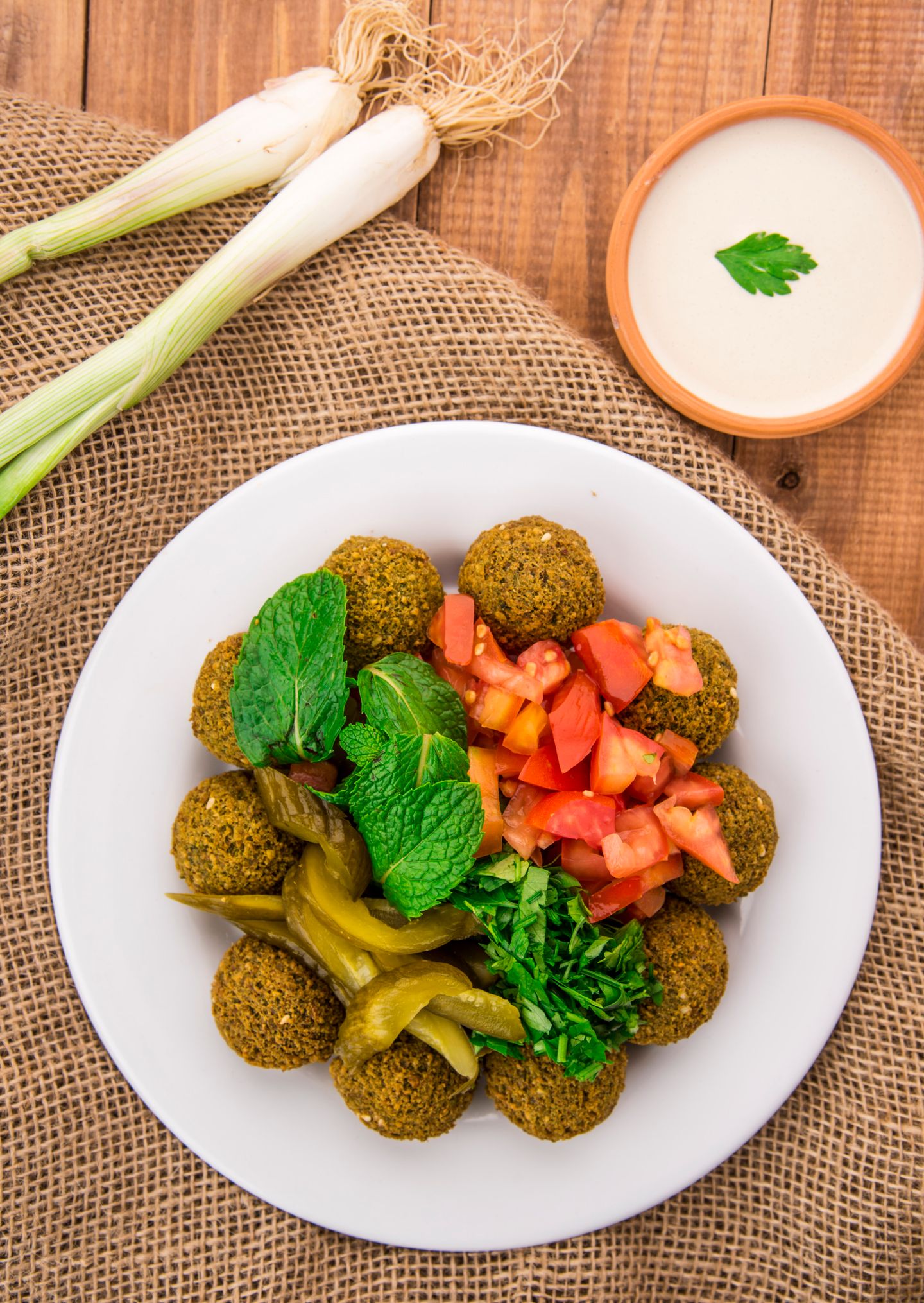 Regular Mix Falafel Plate - Small