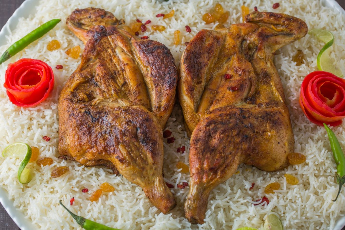 Chicken Madbi - Half A Chicken