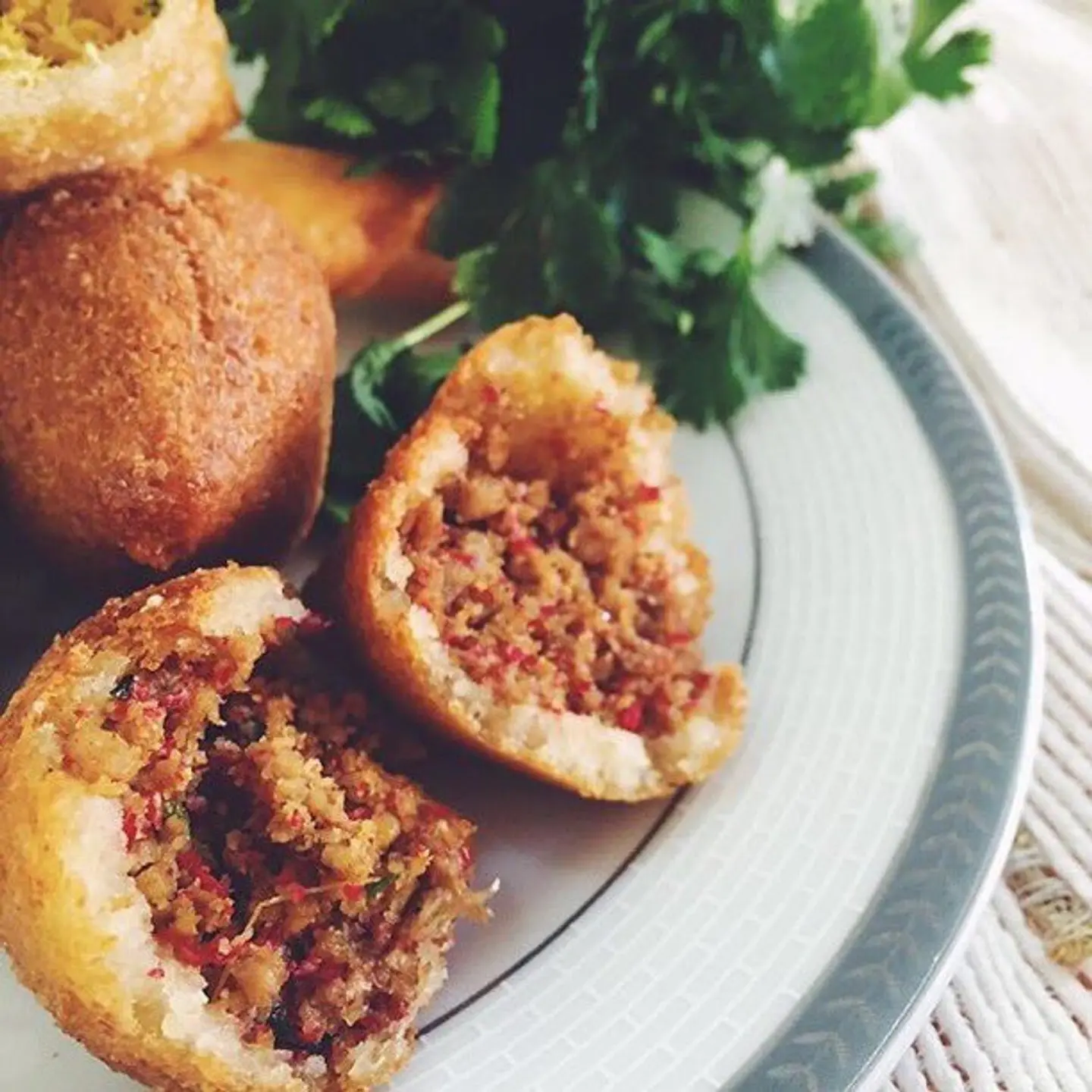 كبة باللحم - صغير