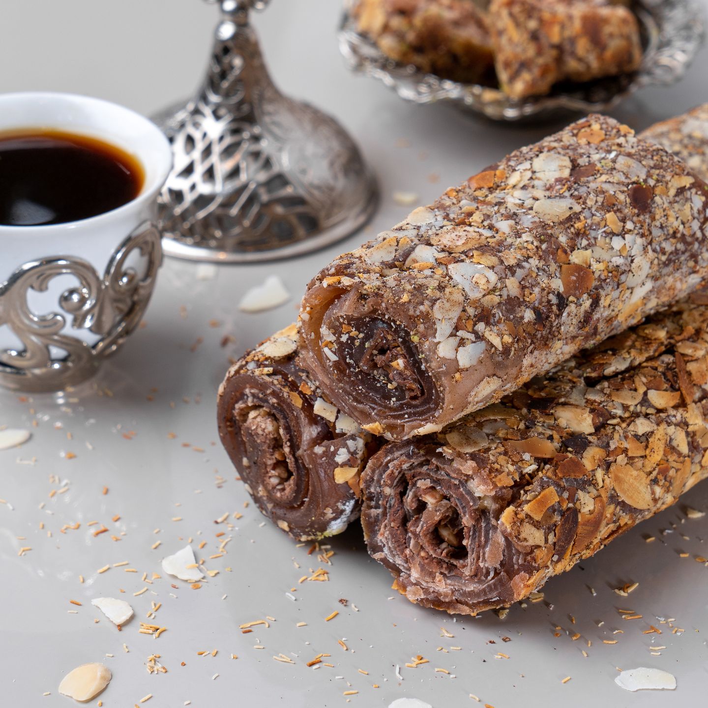 Nutella And Pistachio Halqoum  - 200 G