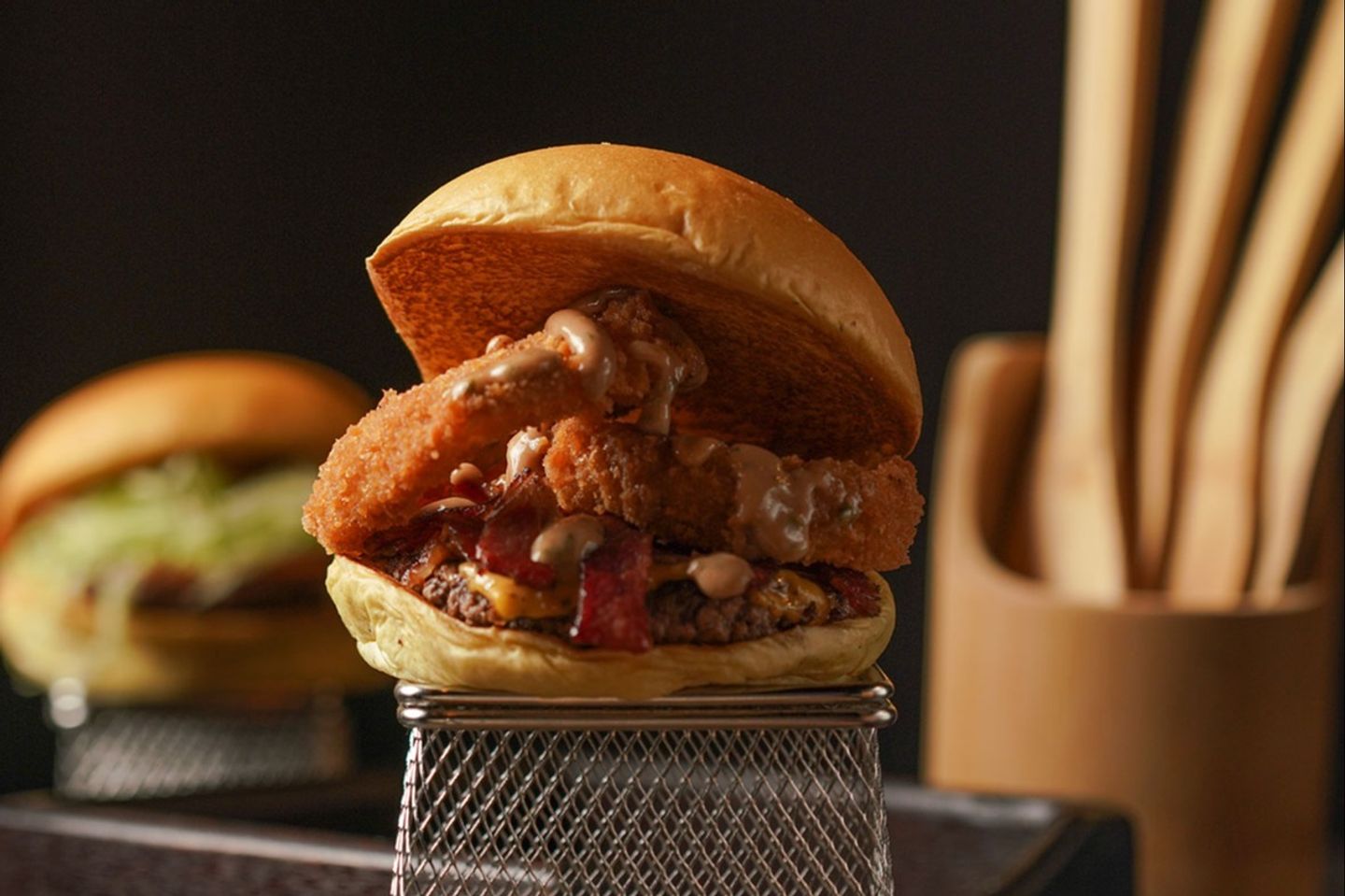 Smoke Wood Burger - Single Patty