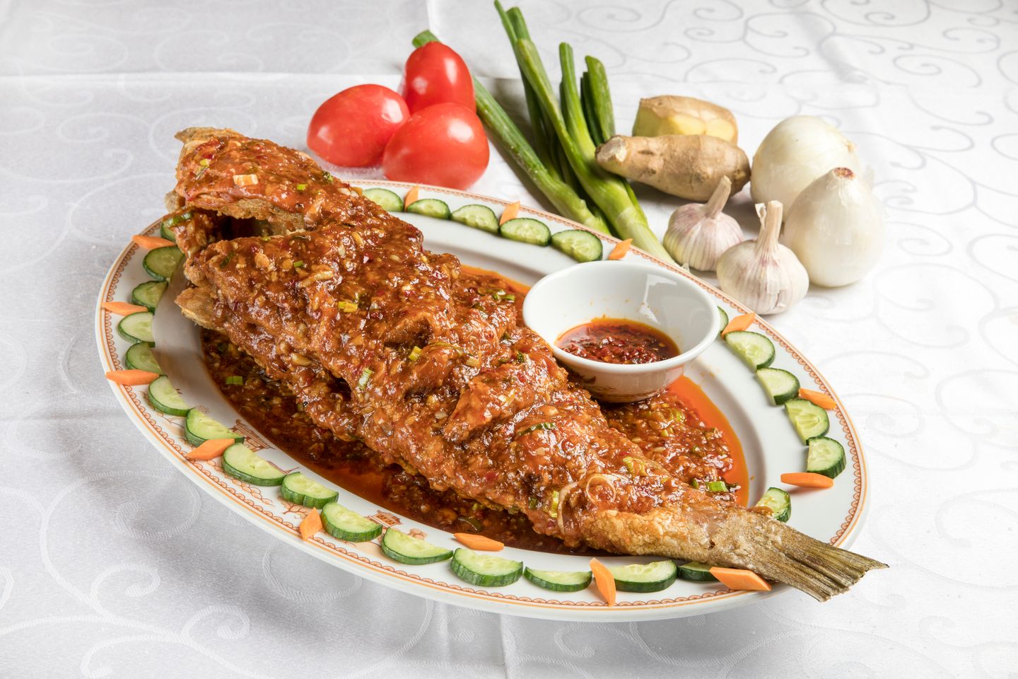 Spicy Whole Fish (30 Mins In Oven) - Sea Bass