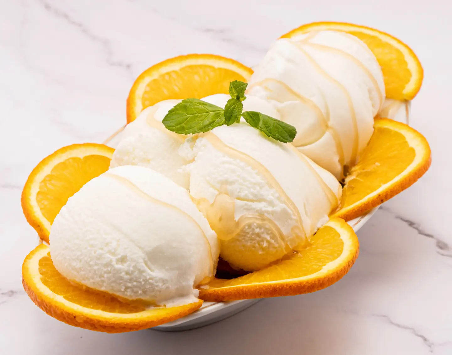 Fried Banana With Ice Cream - Medium