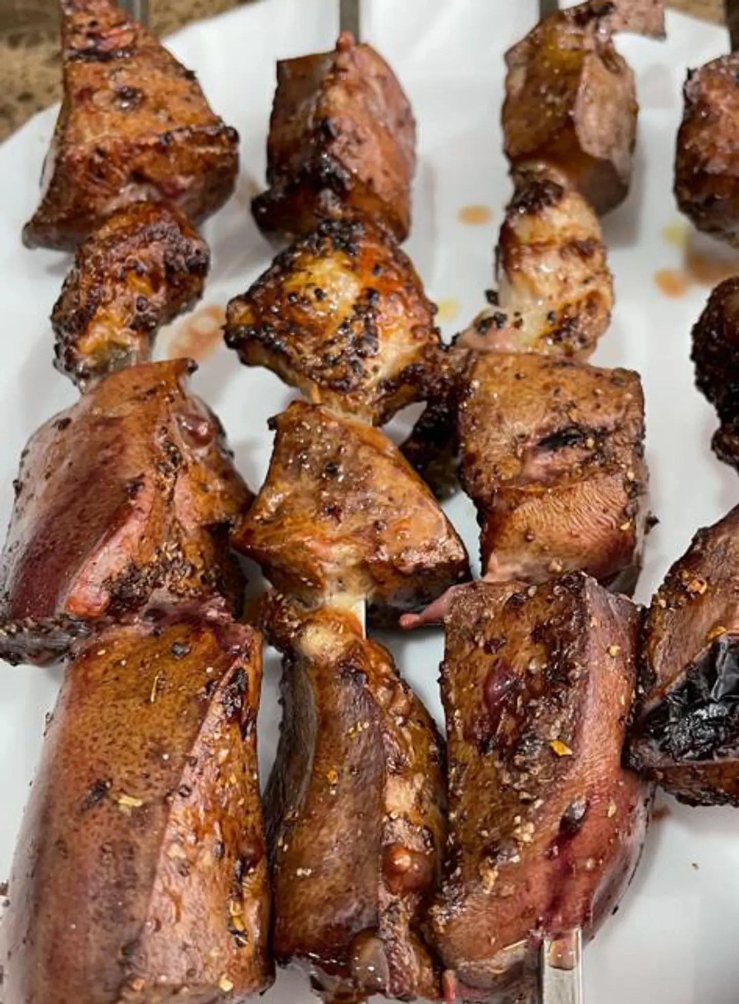Grilled Liver - Dish