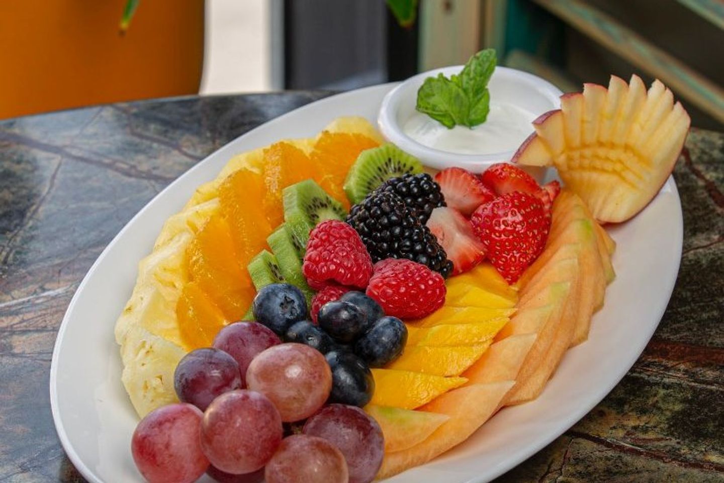 Organic Fresh Fruit Plate - Full