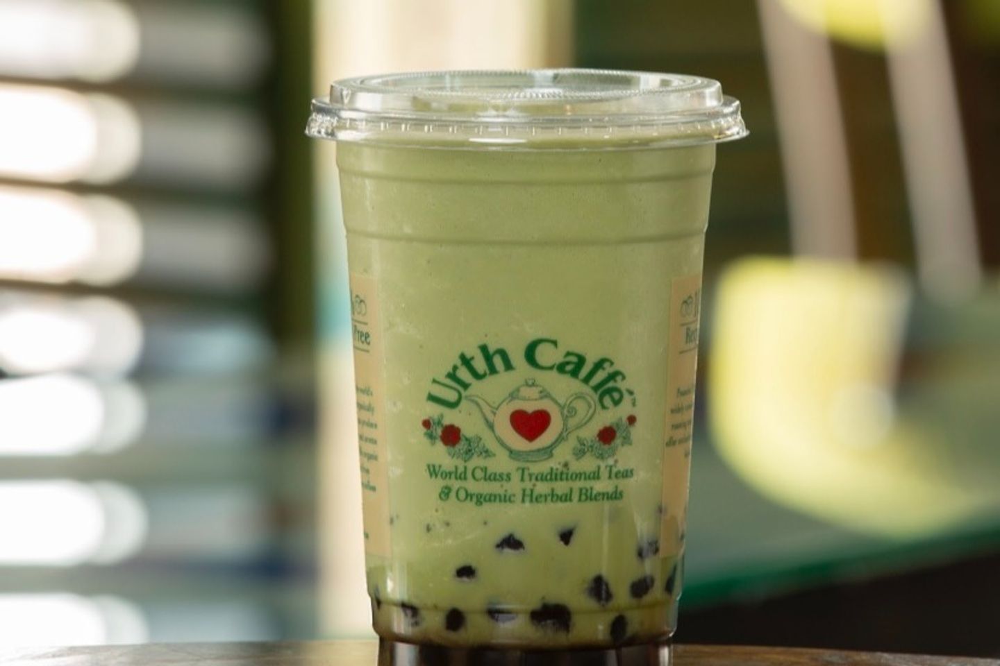 Organic Green Tea Boba - Iced