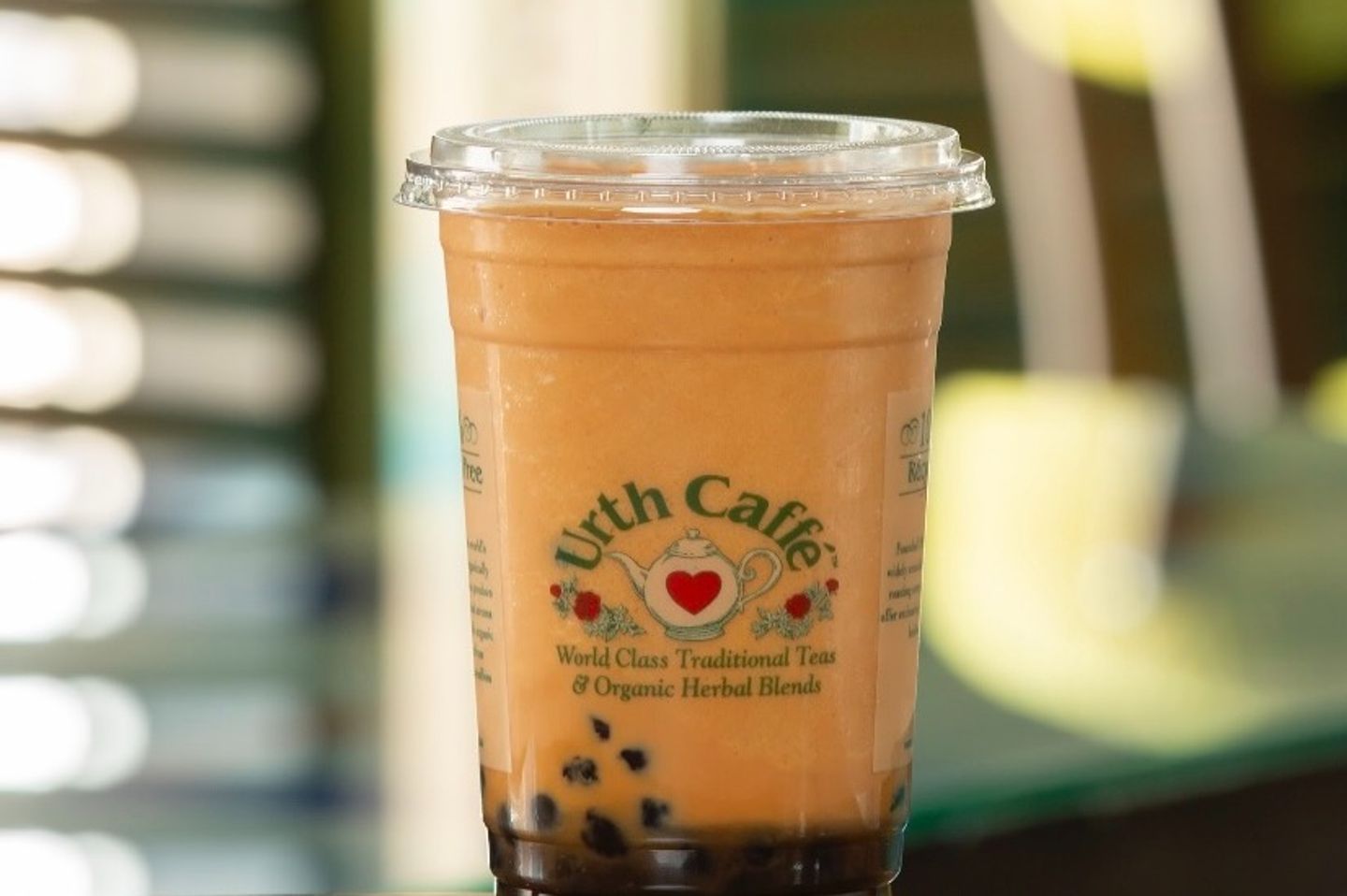 Thai Red Tea Boba - Iced With Boba