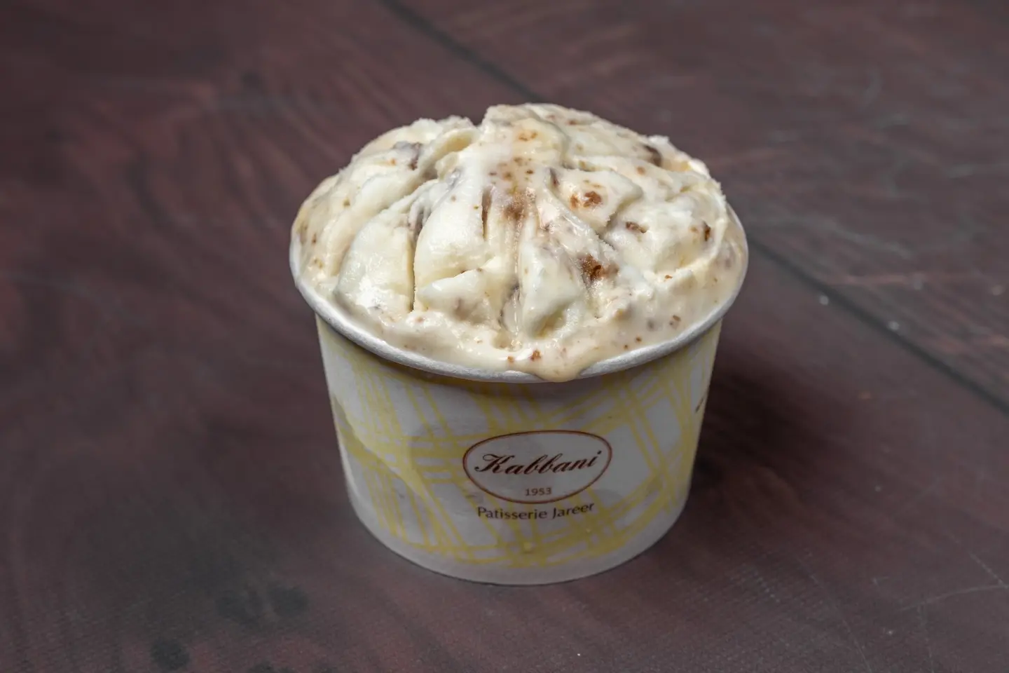 Vanilla With Almonds And Biscuits Ice Cream  - Vanilla With Almonds And Biscuits Small