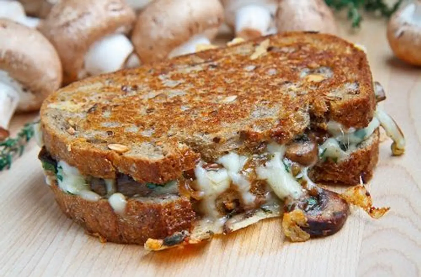Egg With Mushroom  - Large