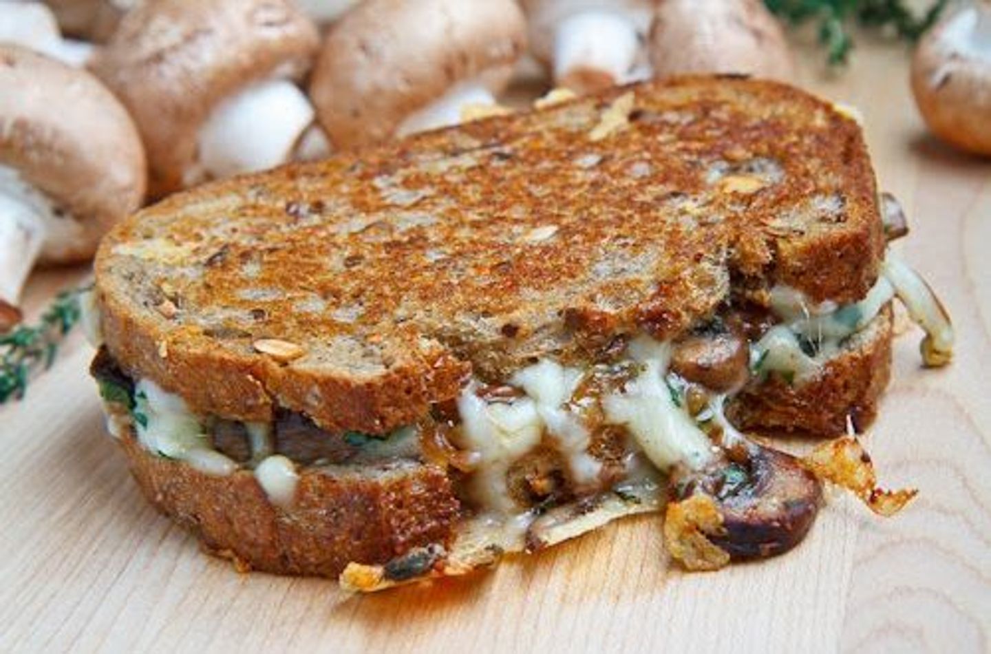 Egg With Mushroom  - Large