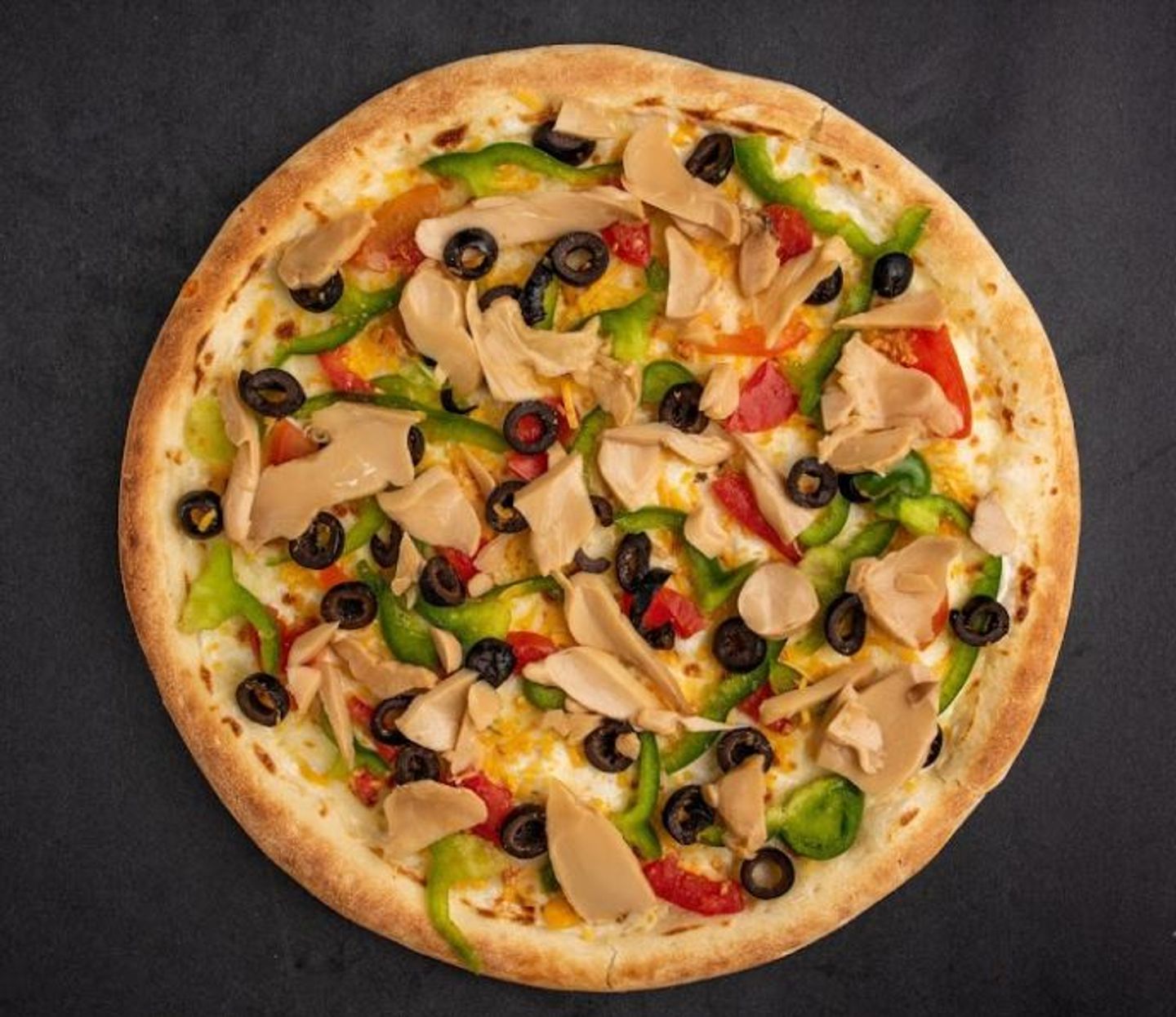 فطر مع الخضار - وسط
