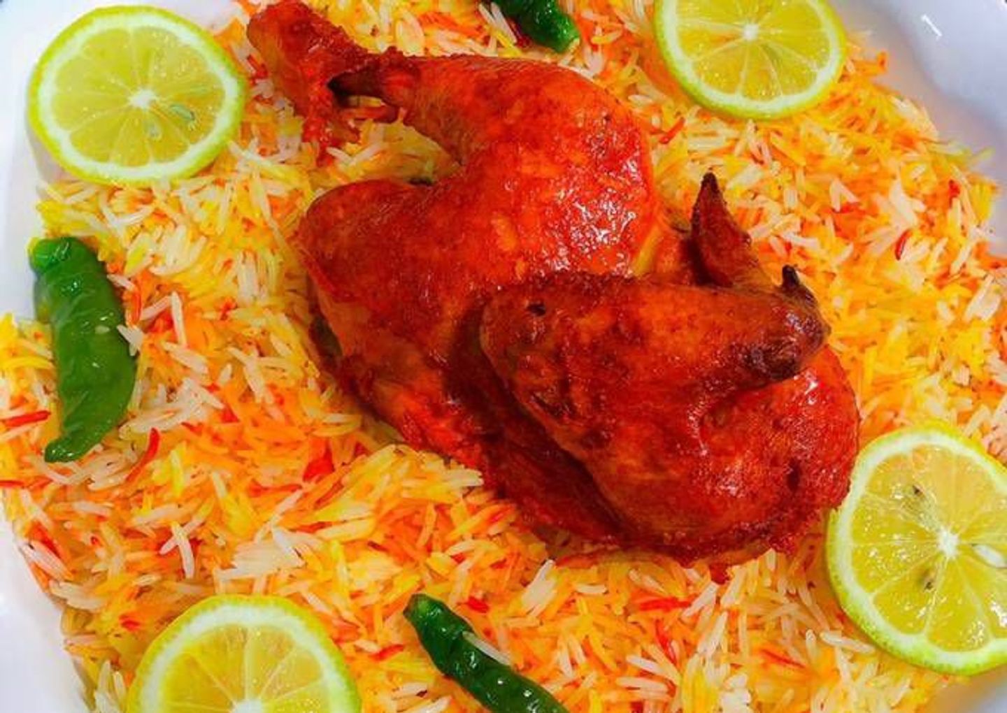 Chicken Mandi - Half A Chicken