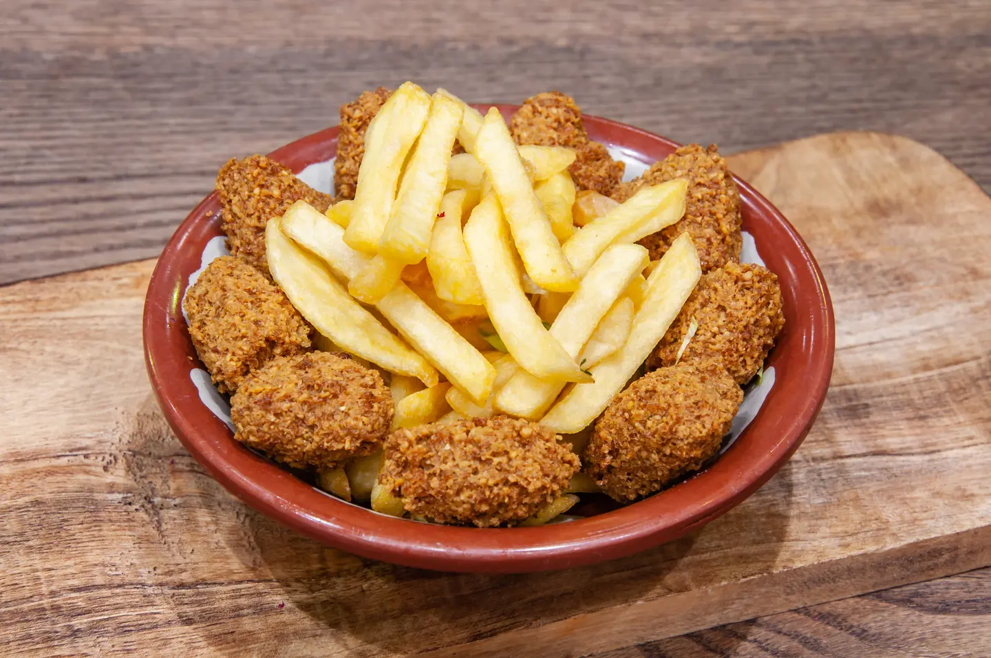 صحن فلافل مشكل  - صغير