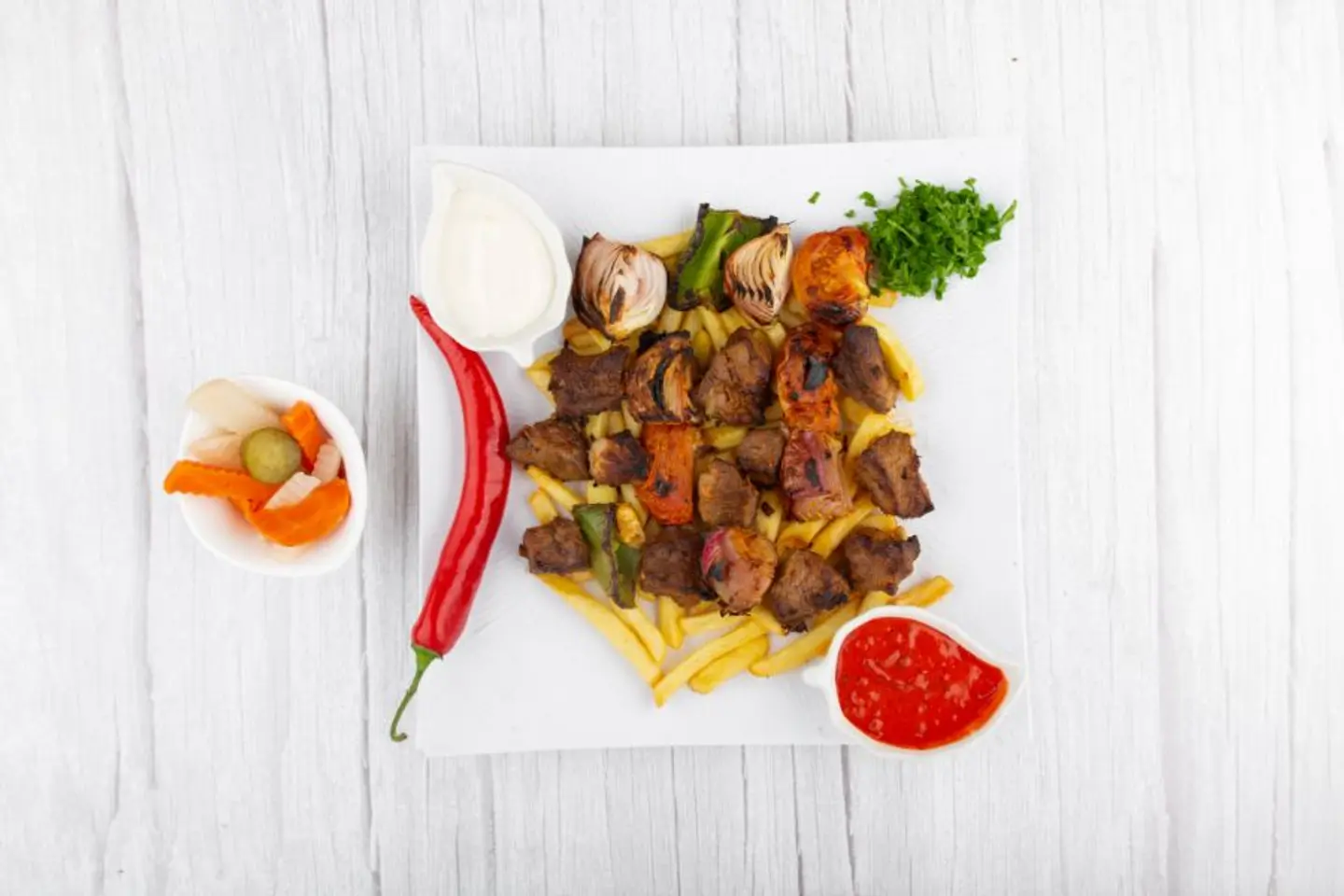 Meat Awsal - Plate 4 Pieces