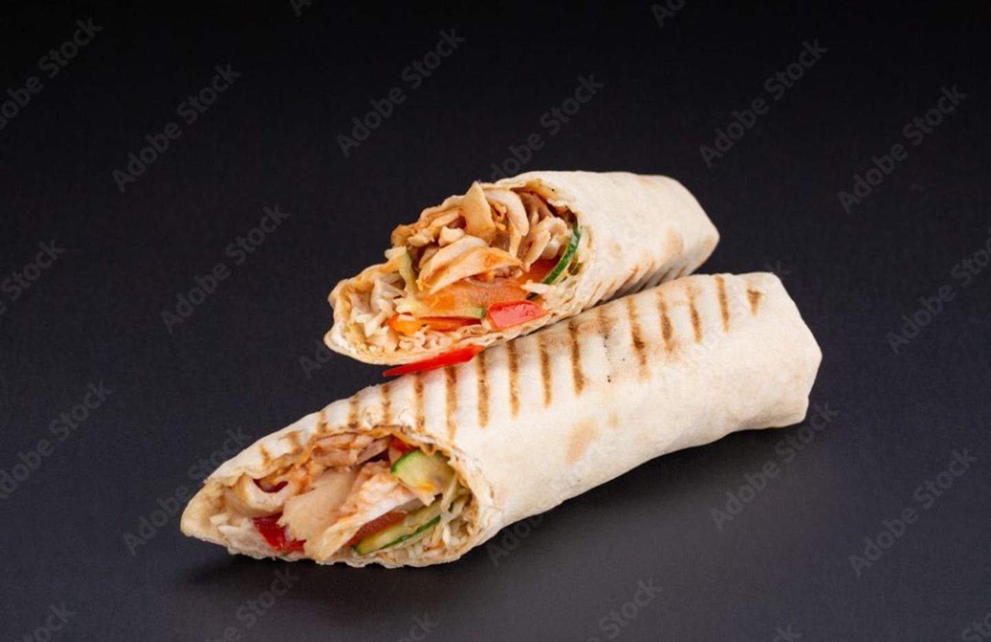 Chicken Shawarma - Saroukh (Large Shawarma Sandwich)