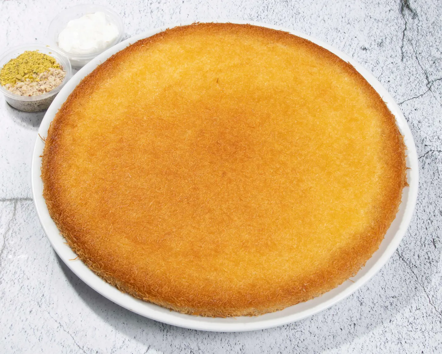 Kunafa Cream With Nuts - Small