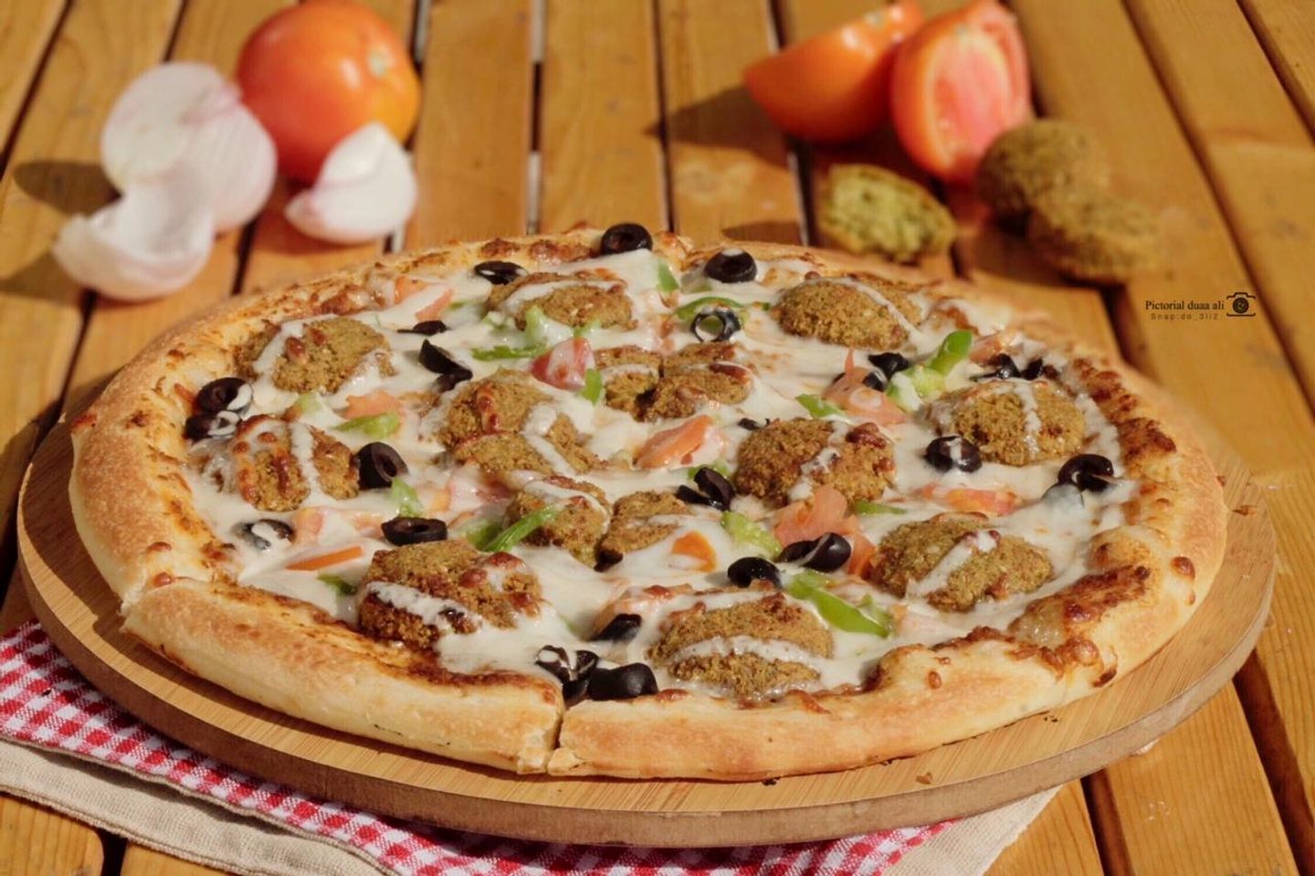 بيتزا فلافل  - صغير