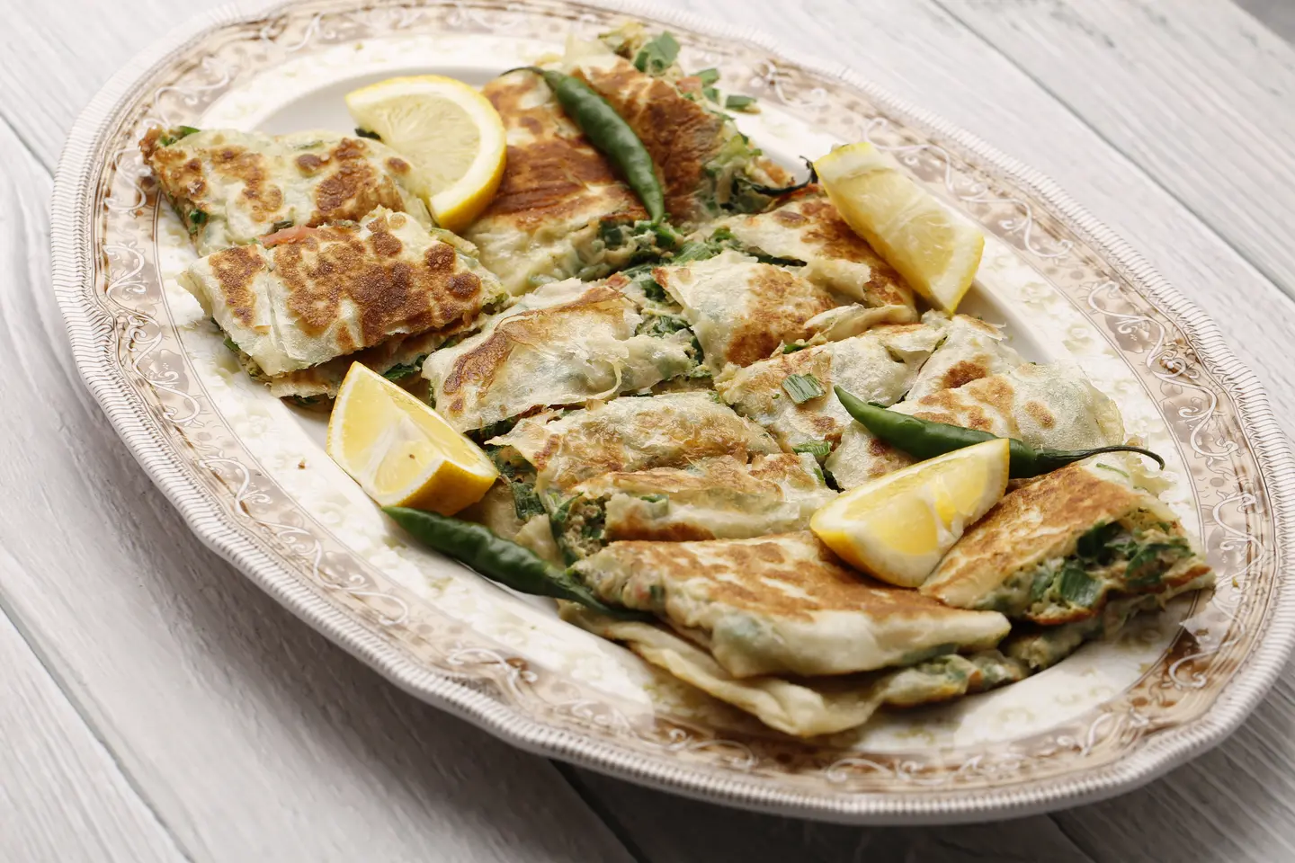 Vegetable Mutabbak  - With Meat