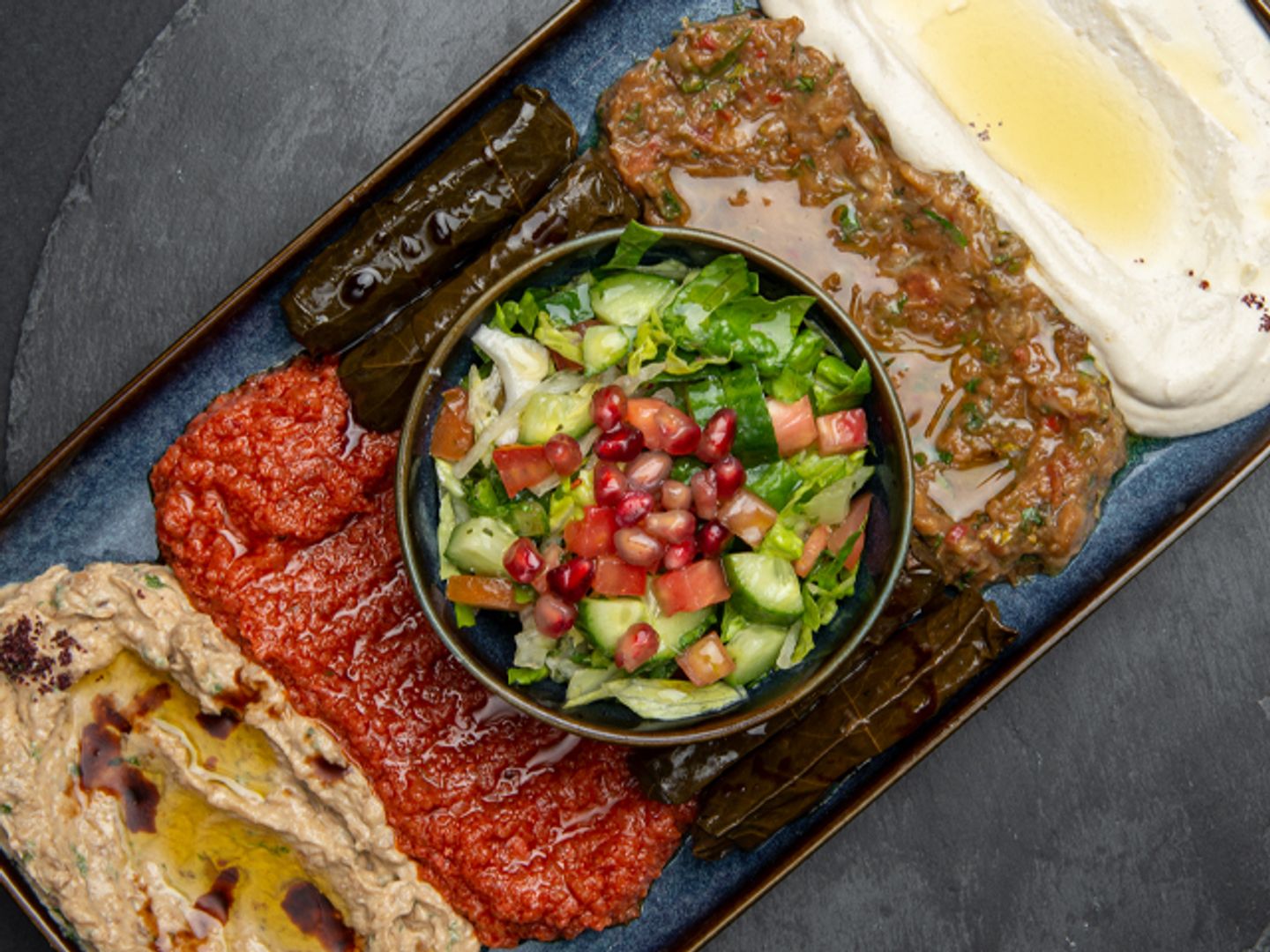 مقبلات مشكلة - صحن